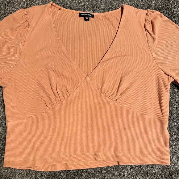 Nude long sleeve blouse size L - Picture 2 of 8